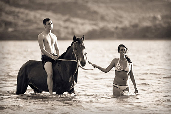 Honeymoon Horseback Beach Ride jamaica horseback riding