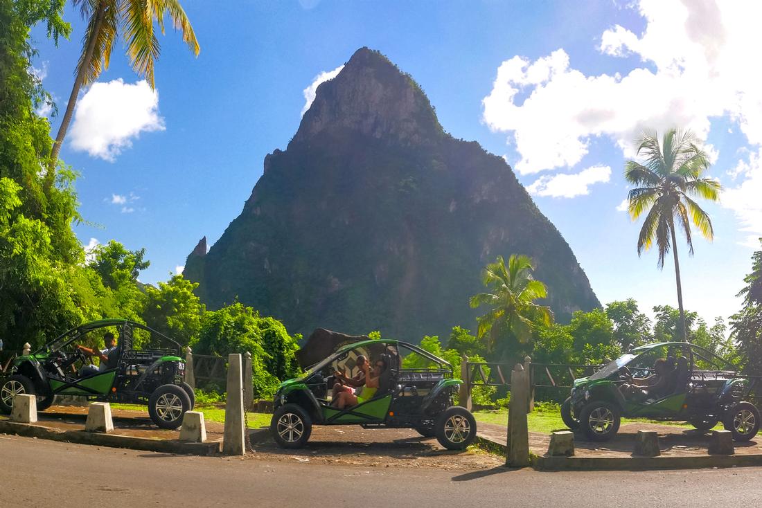 Soufriere Safari St. Lucia Buggy Tour