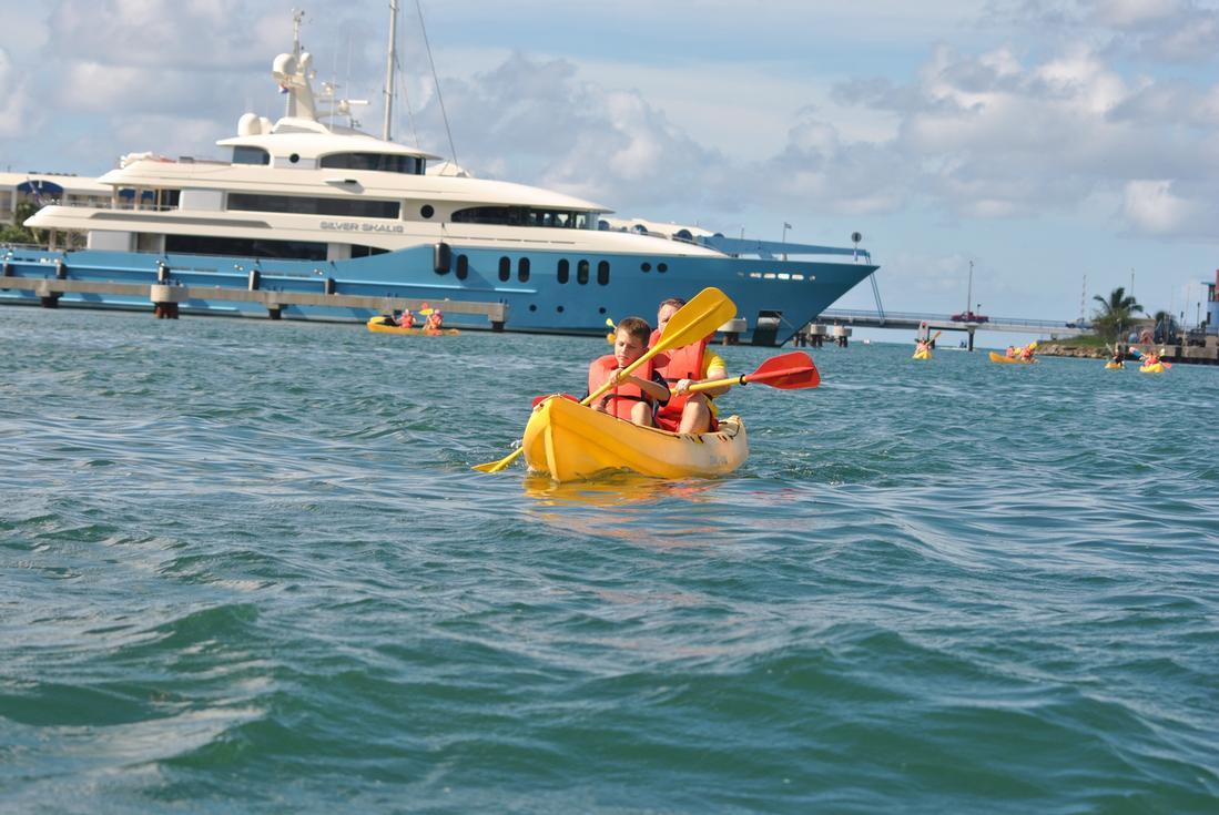St Maarten Kayak and Snorkel kayak in st. maarten