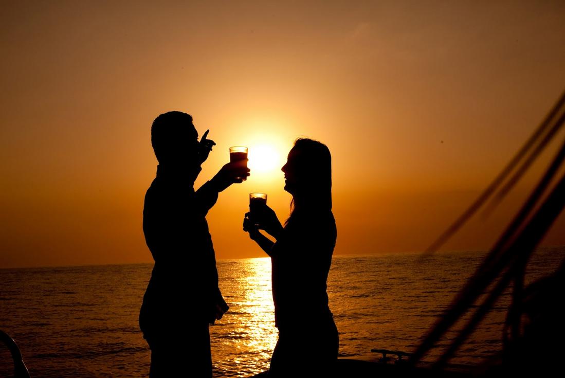 Lovers Rock Sunset Cruise from Antigua Caribbean Catamaran