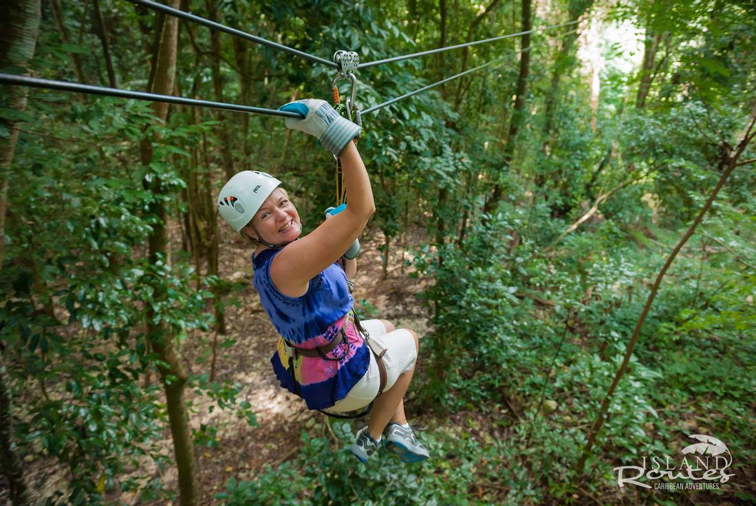 Zipline Canopy from Negril