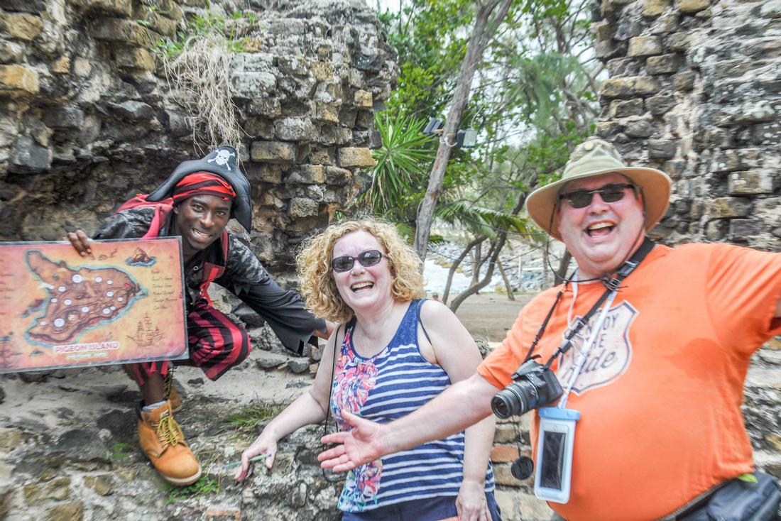 Pigeon Island Pirate Treasure Hunt St. Lucia