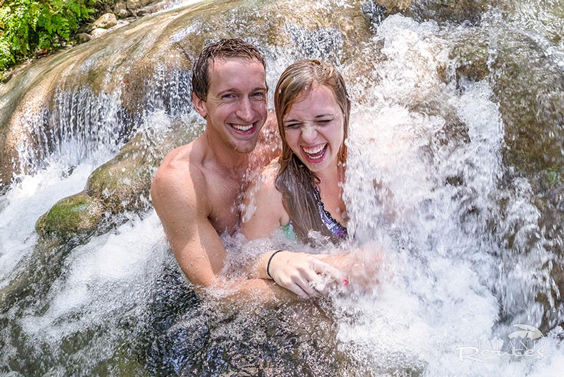 dunn's river falls in jamaica